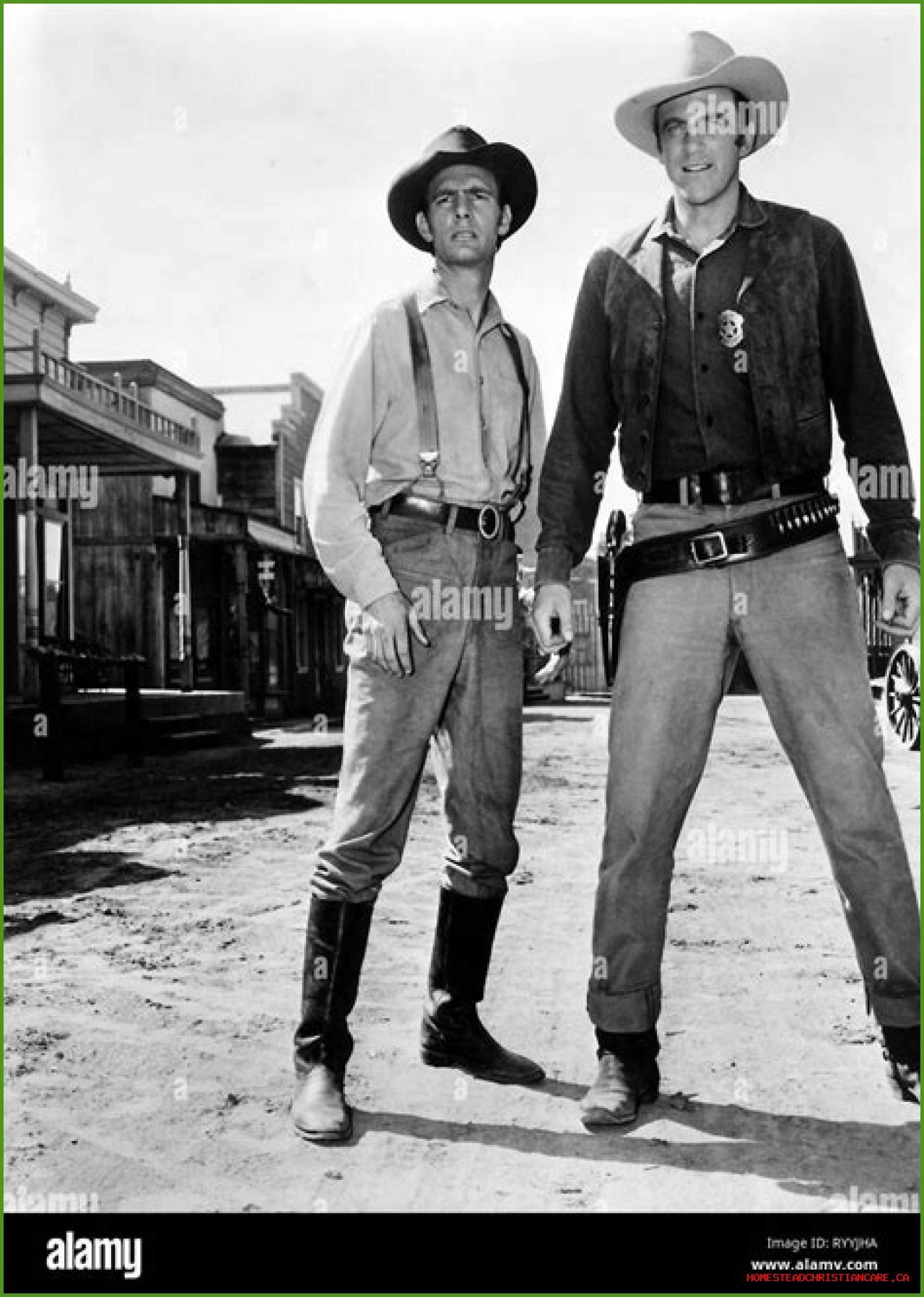 Did James Arness and Dennis Weaver get along?